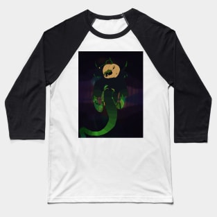 Pumpkin Head Baseball T-Shirt